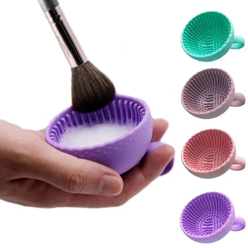 Soft Silicone Makeup Brush Cle - đánh giá và giá Beauty Makeup Eyeshadow
