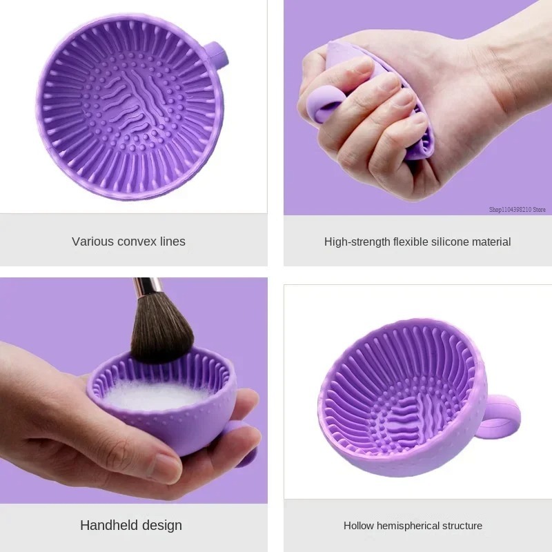 Soft Silicone Makeup Brush Cle - đánh giá và giá Beauty Makeup Eyeshadow