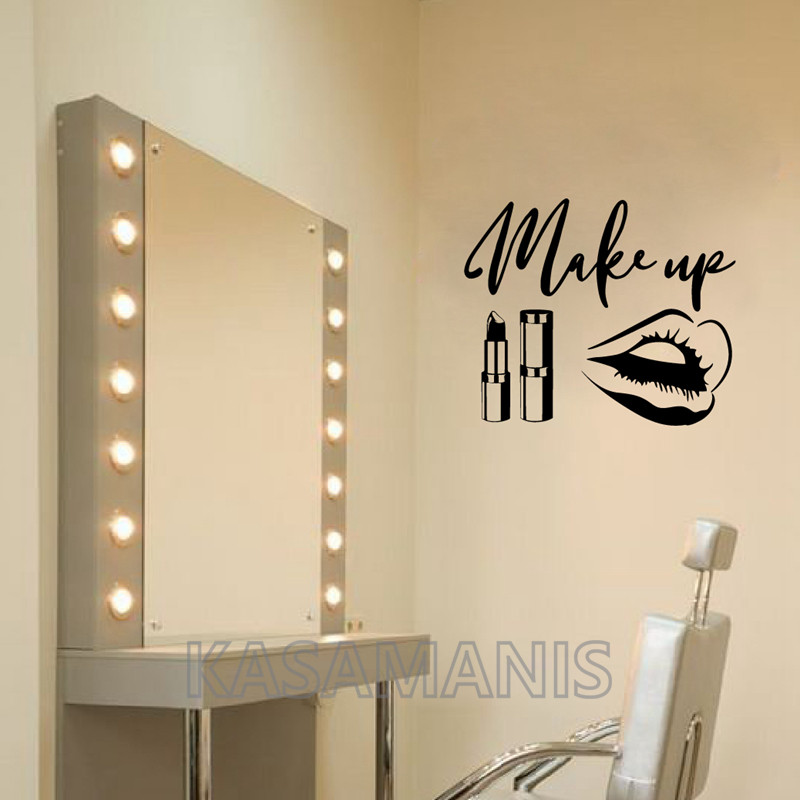 MakeUp Quote Wall Art Decals B - đánh giá và giá Beauty Of Makeup Quotes