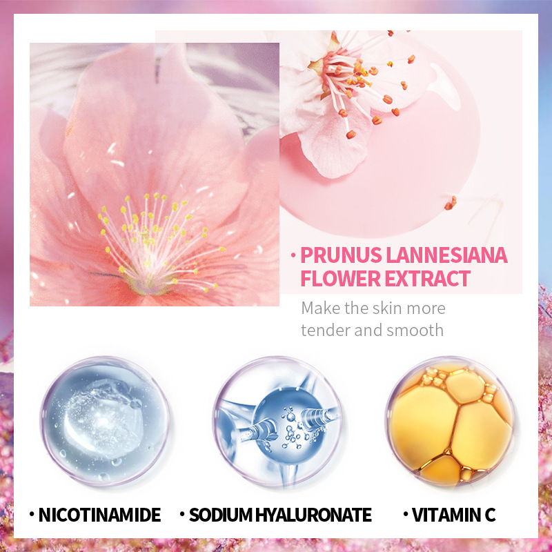 LAIKOU 8Pcs Sakura Facial Skin - đánh giá và giá Beauty Makeup Cream